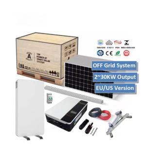 MC4 MPPT Complete Off Grid Solar System Kit For Home Hybrid Solar Energy