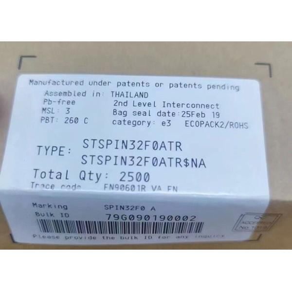 Buy STSPIN32F0ATR Advanced BLDC Controller With Embedded MCU Microcontrollers at wholesale prices