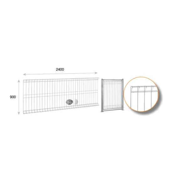 60x150mm Wire Mesh Fence Panels