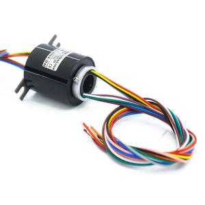 1000RPM Mini Hole Ingergal Precision Slip Ring Customized For More Circuits Or