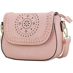 KKXIU Crossbody Bags for Women Hollow Purses with Adjustable Strap