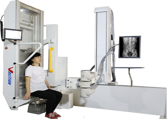 50Kw 60Hz Stainless Steel DRF Machine X Ray Fluoroscopy Veterinary Radiology