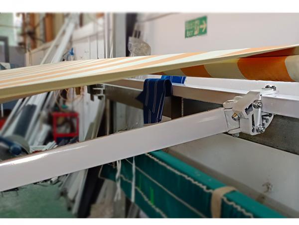 Aluminium oudoor power coated retractable awning arms /awning accessories / retractable arms for awnings