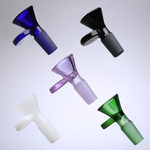 Hand Blown Glass Water Bong Bowl Slide 14mm Male Jointed