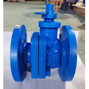 Quality DN25/DN40 PN16 GG25 cast iron flanged ball valve for sale