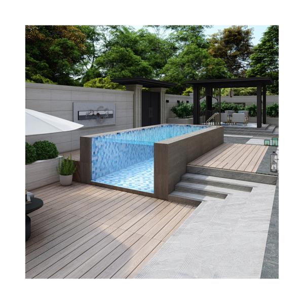 Buy Acrylic Villa Pool 6ft Deep Balboa Controlled Rectangular Above Ground Swim Pool at wholesale prices
