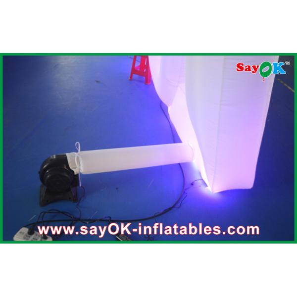 Wedding Inflatable Lighting Decoration White LOVE With Led Eco - Friendly
