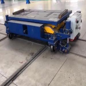 Turning Track Hydraulic Industrial Rail Cart 35 Tons Electric