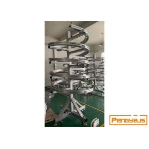 Quality SUS304 Roller 45m/Min 700mm Diameter Vertical Spiral Conveyor for sale