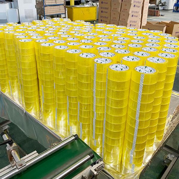 48μ Thickness BOPP Film Shipping Adhesive Tape For Carton Sealing