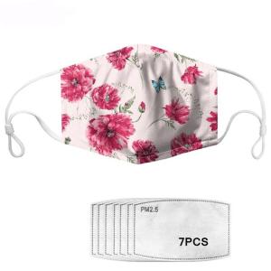 Floral Printed Resusable Mouth Dust Mask
