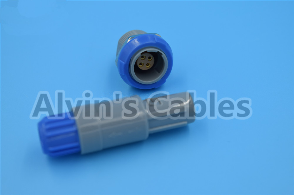 1 P Connector 4 Pin LEMO PAB / PLB Connector M0.4GL Wholesale And Retail Pin