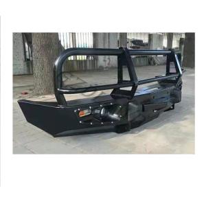 Automotive Front Bumper Guard For LAND CRUISER Lc Fj 80 Black Rolled Steel