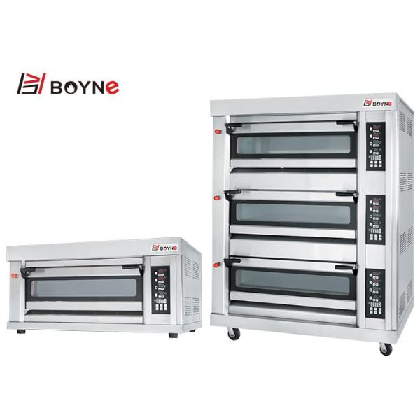 Buy High Temperature Commercial Baking Oven Three Deck Nine Trays at wholesale prices