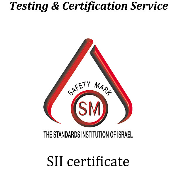 Buy Israel Sii Testing Certification Middle East Certification at wholesale prices