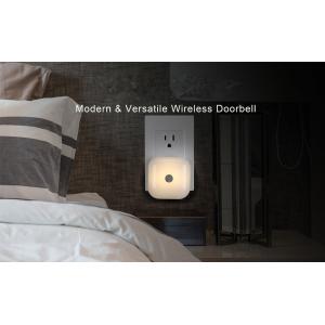 Plug-in Receiver Chimer Waterproof Self-power Transmitter 4 Volume Adjustment