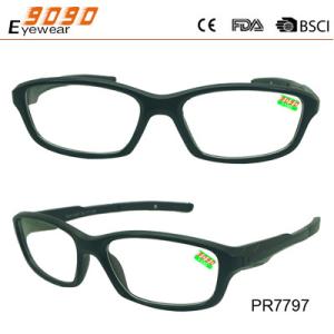 Fashionable reading glasses ,spring hinge ，extend temple，suitable for men and
