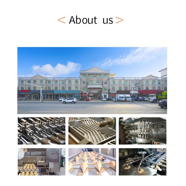 28 Baking Plates Ice Cream Wafer Maker 3300pcs/H For Food Shop