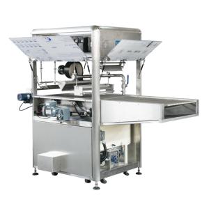 400kg/Hour Chocolate Enrobing Machine With Copeland Cooling Compressor
