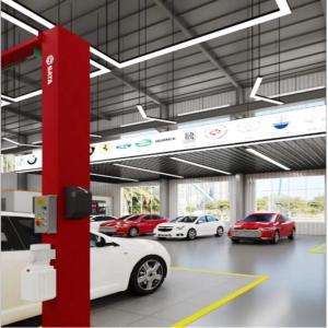 Customized Steel Structure Car Showroom Good Toughness Steel Buildings