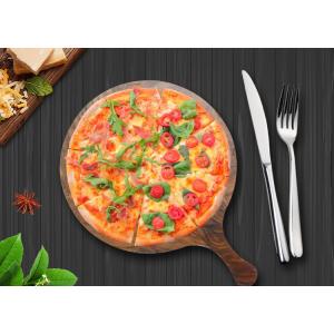 China Imitation Wood Unbreakable Melamine Pizza Peel Platter on sale
