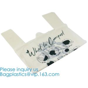 Customized Biodegradable Compostable Drawstring Garbage Bag, Compostable Garbage