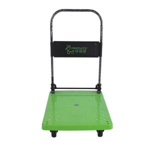 Durable 330KG Compact Foldable Cart Trolley Feet Folding System Polyurethane