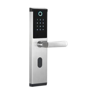 Office Stainless Steel 60mm Backset Fingerprint Door Lock
