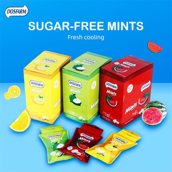 Buy Fresh Cooling Candy Without Sugar Healthy Hard Candy Fruit Tastes at wholesale prices