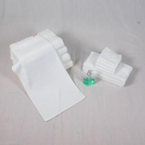 Woven Azo Free White Cotton Face Towel