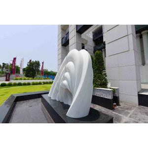 Stainless Steel Modern Abstract Sculpture , Metal Modern Outdoor Sculpture