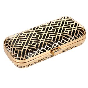 Geometric Patterns Hollow Out Purse Frame Bridal Handbag Frame