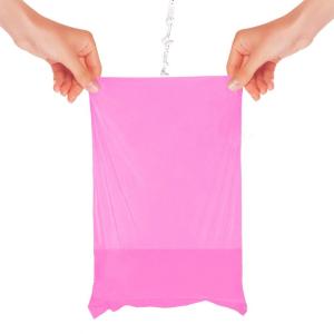 Biodegradable custom puppy waste bag printed scented poop bags