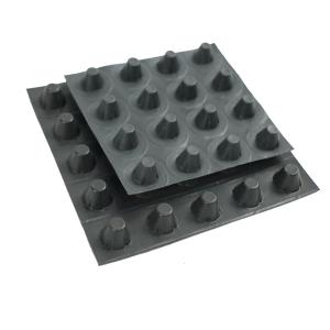 HDPE Plastic Basement Dimpled Membrane Drainage Board Waterproofing