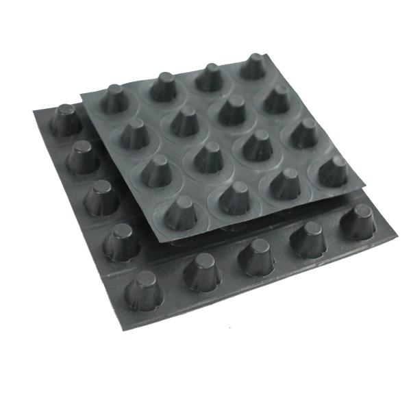 HDPE Plastic Basement Dimpled Membrane Drainage Board Waterproofing