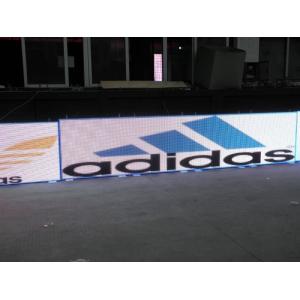 AC 220V Perimeter Safety Screens , Pitch Side Advertising Boards 5800cd/㎡