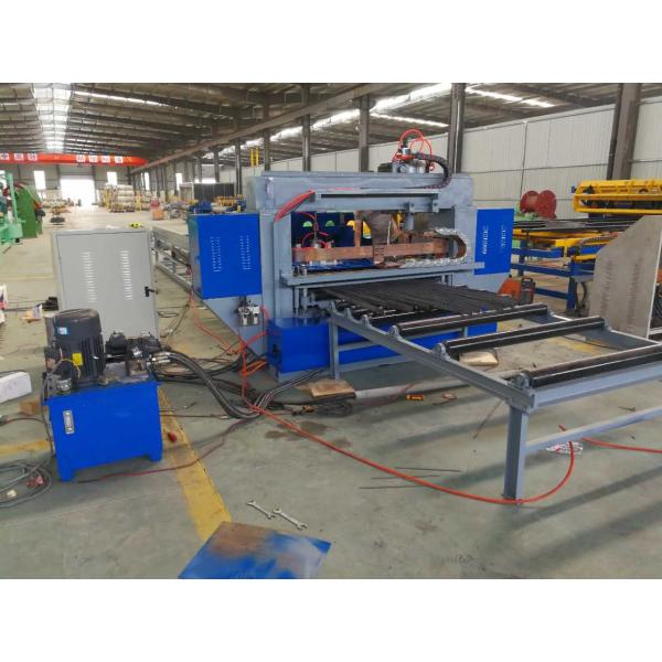 Mitsubishi PLC Automatic Steel Grating Welding Machine For City Gutterway