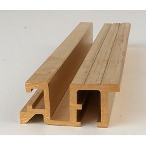 Quality Copper Extruded Decorative Profiles Brass Construction Material for sale