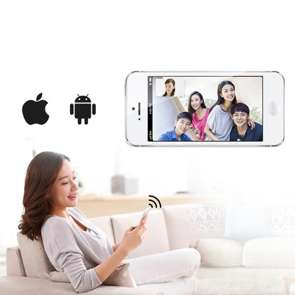 Smart Wireless Wifi Visual Intercom Doorbell 1/4 CMOS Sensor Motion Detection