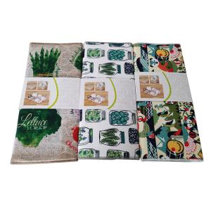Microfiber Dish Drying Printed Mat For Kitchen Absorbent Pads