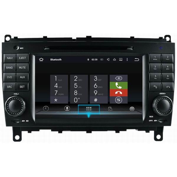 Ouchuangbo car radio dvd player android 7.1 system Mercedes Benz CLK W209 Benz CLS W219 with gps navi wifi SWC