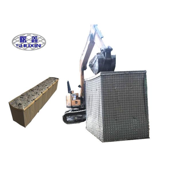 High Durability Defensive Barrier Protective Wall Manufactured With Welded Mesh Technique
