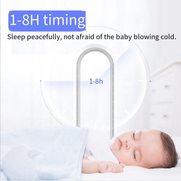 105cm High Floor Standing Cooling Bladeless Fan with HEPA Filter Air Purifier at Best