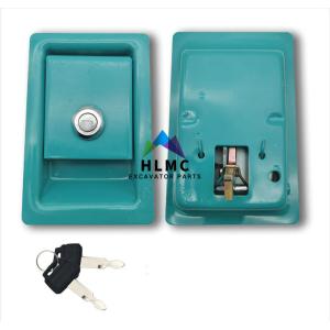 Excavator Parts Side Door Lock Cover Hydraulic Pump Door Lock Green Color