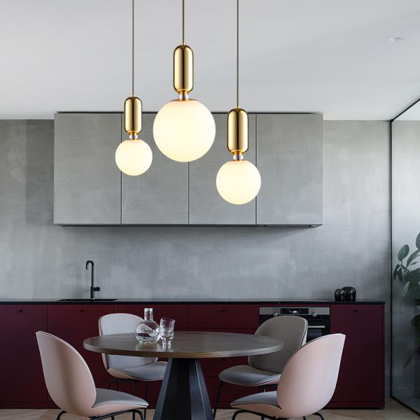 Designer glass pendant lights Ball Shape For indoor home Lighting (WH-GP-14)