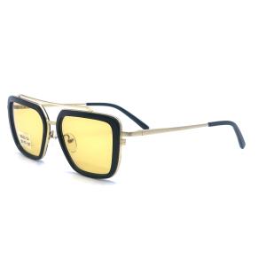 BS018 Square Acetate Metal Spectacles