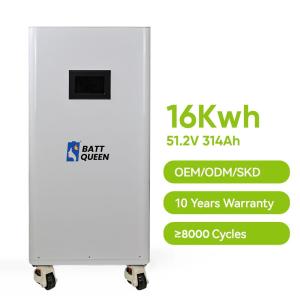 OEM ODM 51.2V 280Ah 16kwh Grade A LiFePO4 Lithium Battery pack active balancer