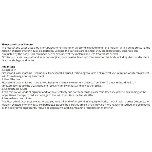 Nd Yag Pigment Removal Machine