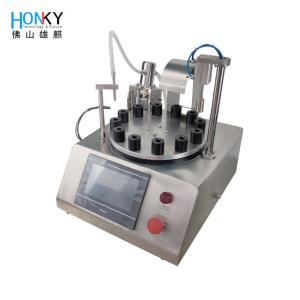 Mini Size Desktop Bottle Filling And Capping Machine With Mold Customizing For