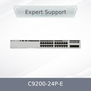 Original C9200-24p-E 9200 Layer 2 Ethernet 24 Port Poe Network Switch with Qos Function